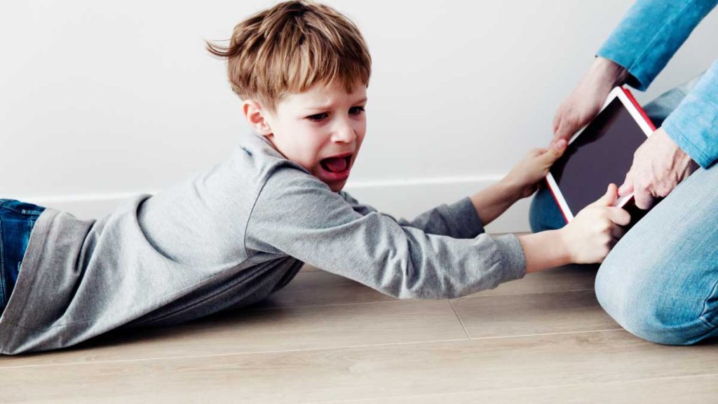 Stubborn and aggressive child 1